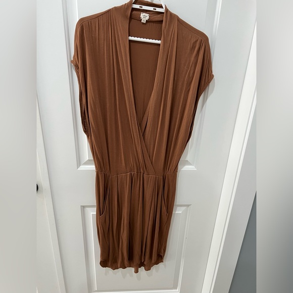 Brown Wilfred Sundress with pockets - Picture 1 of 3